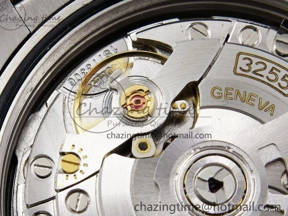 Stick Steel SS 40 Dial (Gain V3 Light JDF Weight) President Green DayDate on VR3255 904L Bracelet 0401